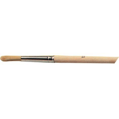 pennello pennellino astuccino serie 582/A no12 setola bionda manico legno (1/2)