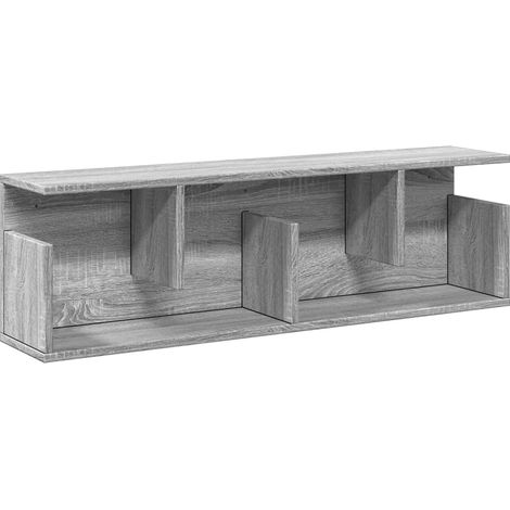Maison Exclusive - Mobile a Parete 100x20x30 cm Grigio Sonoma in Legno Multistrato