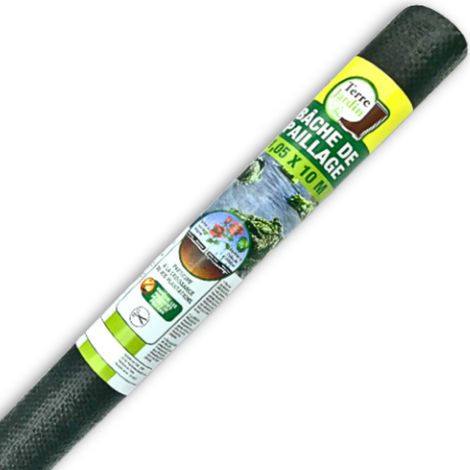TERRE JARDIN - Lona de acolchado 10 metros 90 g/m2