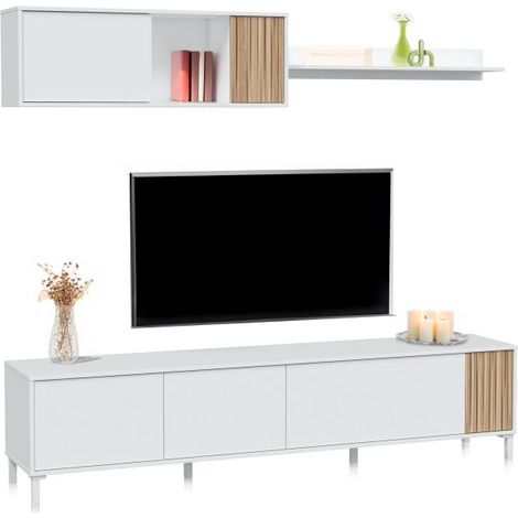 Salón Nitza Blanco Artik (Blanco Mate) - Natur (ancho) x 47cm (alto) (1/5)