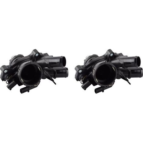 2X A2712000315 Boîtier de Thermostat de Liquide de Refroidissement de Voiture 2712000115 pour M271 C250 SLK250 Moteur (1/2)
