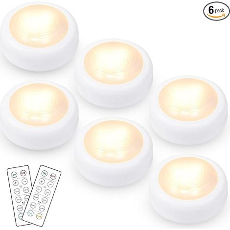 Lampe de bureau LED, blanc chaud, télécommande, minuterie, fonctionne sur piles.-AquaForge (1/5)