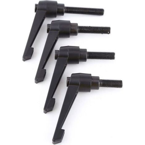 Levier De Serrage M10 X 25 - Poignée Réglable À Denture - Pour Machines Et Outils Manuelles - 1 Pièce (1/4)