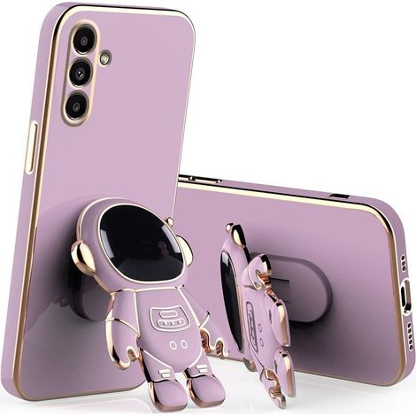 Coque Astronaute violette pour Samsung Galaxy A56 5G (1/5)