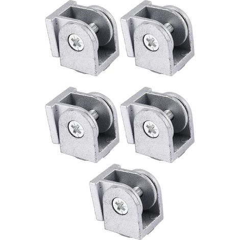 5 pièces de joint pivotant en alliage de zinc pour profilé d'extrusion d'aluminium série 2020, joint pivotant flexible pour 20 (1/5)