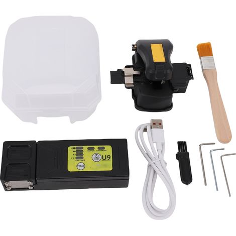 Ortviai Spliceur à Fibre Optique Rechargeable - Coupeur Thermique Autonome pour Fusion à Chaud et à Froid (1/5)
