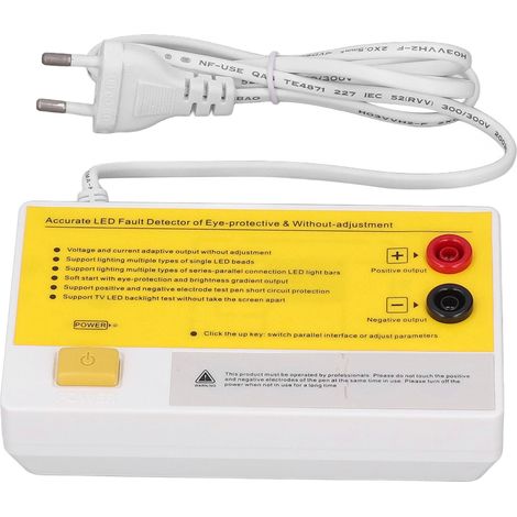 Testeur LED Polyvalent pour Lampes, Barres et Rétroéclairage TV - Outil Multifonction