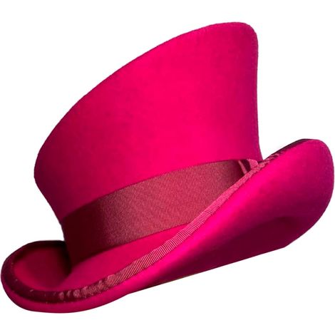 Chapeau intégral pour femme - Chapeau haut asymétrique en laine - Chapeau unisexe - Chapeau punk à vapeur - Chapeau haut de forme avec ruban décoratif - Chapeau d'hiver pour homme (1/5)