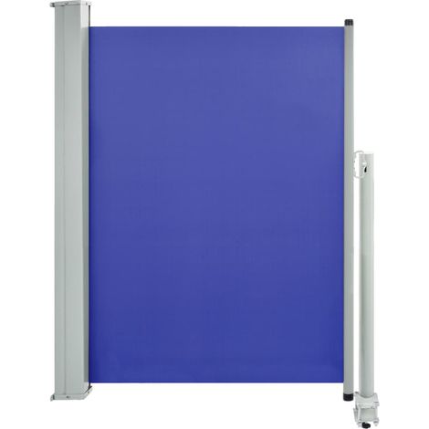 Tenda da sole laterale retrattile/schermo privacy per patio giardino terrazza balcone 100 x 300 cm blu 020007181
