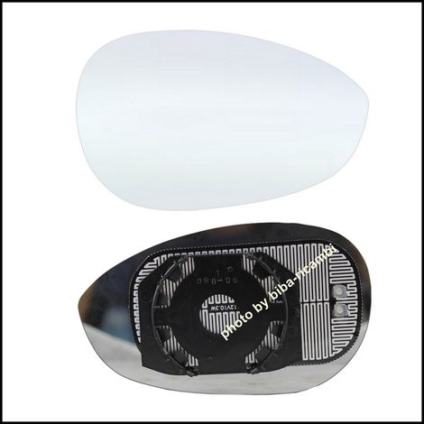Piastra vetro specchio retrovisore termica lato dx-passeggero art201
