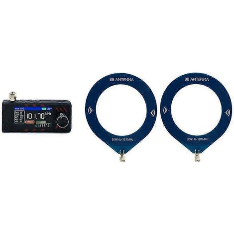 Récepteur radio bande complète SI4732 (10 kHz-180 MHz), mini radio de poche LSB avec USB, AM, FM et antenne compatible pour une écoute nomade facile. WHBYV (1/4)
