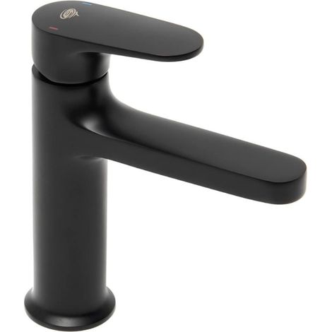 Swiss Aqua Technologies by Siko Mitigeur de lavabo sans tirette ni vidage, noir mat (SATBSDA271PC) (1/5)