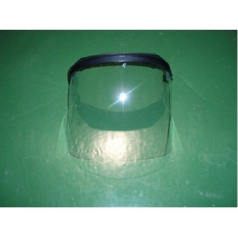 Visera De Policarbonato Transparente Anclaje Auriculares comp