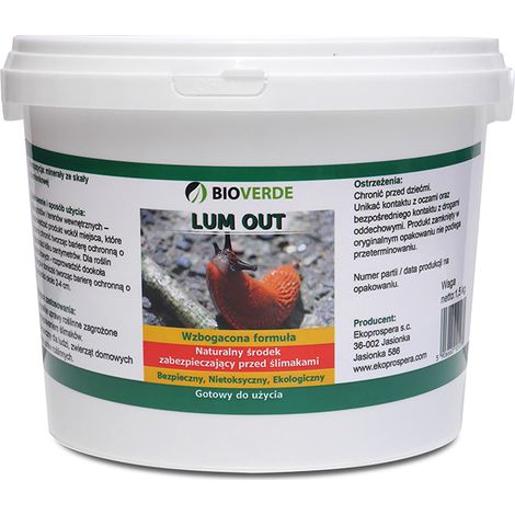BARRERA NATURAL CONTRA CARACOLES 1,5 KG LUMOUT - GL-LM01
