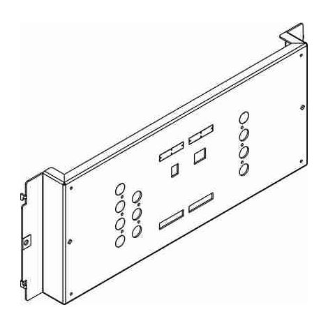 BTI9541PR160N Piastra per M1 160 orizzontali rimovibili