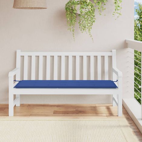 Gartenbank-Auflage,Ruhebank,Gartenstuhl Königsblau 150x50x3 cm Oxford-Gewebe XZZZ325735 (1/5)