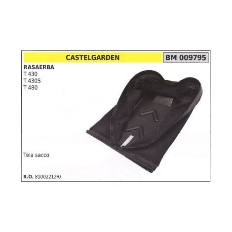 Tela cesto CASTELGARDEN rasaerba tosaerba tagliaerba T 430 430S 480 009795
