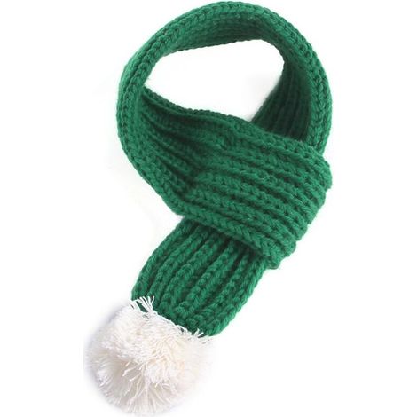Costume de Noël pour chien, écharpe de Noël rouge grand format, vêtement pour animaux de compagnie pour chiens (1/4)