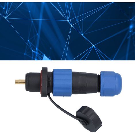 SP13 Flansch-Wasserdichtstecker (Stecker und Buchse) für die Luftfahrt IP68, einadrig (1/5)