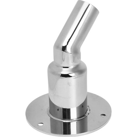 Sortie d'échappement traversante inox 316 poli miroir 24mm pour chauffage diesel bateau camion coudée (1/5)