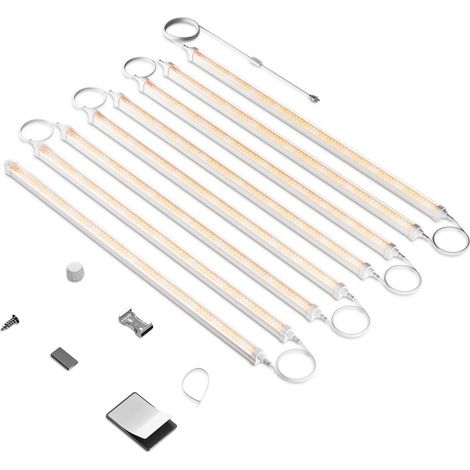 Spider Farmer Lampe de croissance LED GlowBar25D 25W à spectre complet, gradable et à liaison magnétique pour jardins intérieurs et semis