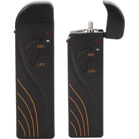 Drfeify Stylo de test de fibre optique rechargeable Localisateur visuel de défaut 15MW de stylo de vérification de source (1/4)