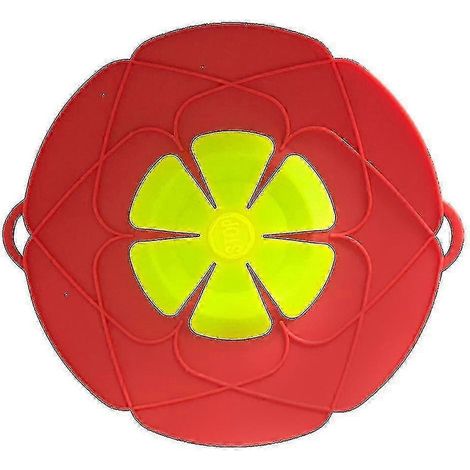 Couvercle anti-éclaboussures pour micro-ondes avec soupape de vapeur - Couvercle en silicone pour éviter les débordements et les éclaboussures, réutilisable et compatible lave-vaisselle (1/4)