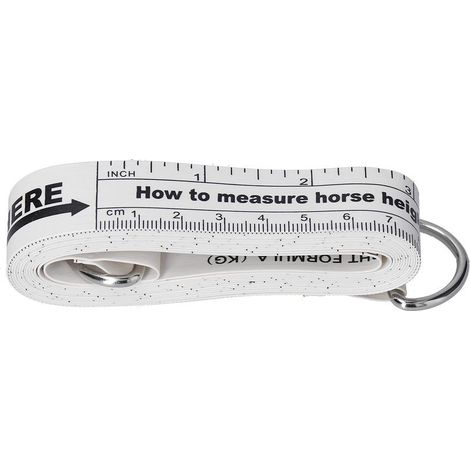 Ruban mesure cheval 2.5M – pesée corps / buste – ferme élevage animaux (1/5)