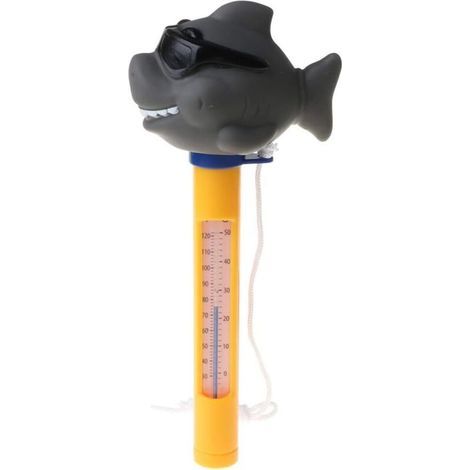 thermomètre Flottant Animal Mignon pour piscines extérieures et intérieures Spas/Bains à remous capteur de température d'eau de Piscine (1/4)