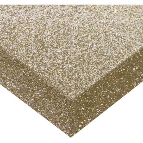DIMEXACT - Rouleau adhésif champagne pailleté - 122 cm x 0.5 m - En Rouleau