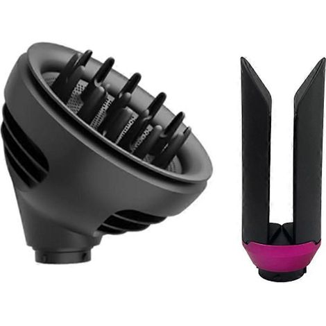 Embout pour sèche-cheveux Airwrap HS01 HS05 HS08 (lisseur/boucleur) : pour définir et lisser plus rapidement les cheveux ondulés. (1/5)