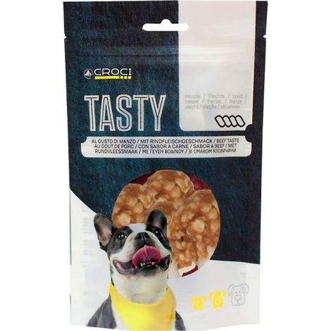 Snack Tasty Coscette gusto pollo e riso per cani 12 confezioni da 80 g cad. (1/2)