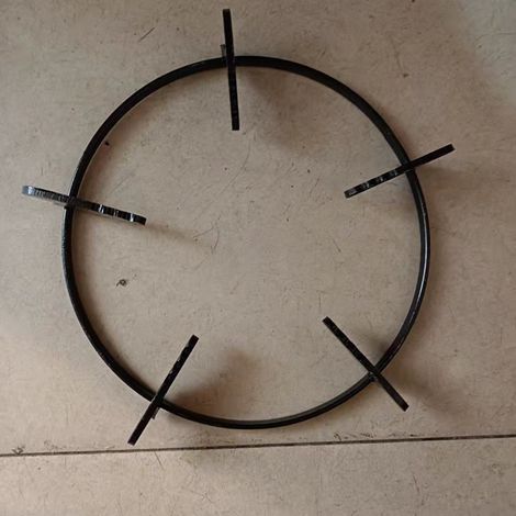 Thick black gas stove support, cooker support, pan support, round pan support accessories