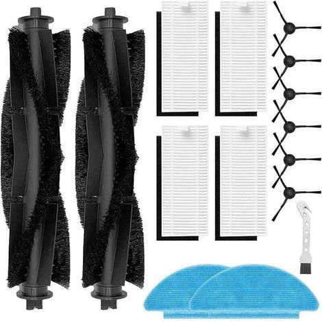 Kit de accesorios para aspiradoras Tikom L9000/L8000/L8000 Pro, XU, Lubluelu SL60D, Laresar L6 Nex y HONITURE Q6 SE --Crezuo-Crezuo