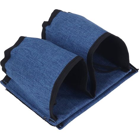 Porte-gobelet de voyage portable et universel pour bagages, idéal pour les hôtesses de l'air et les voyageurs (accessoires bleus). (1/5)