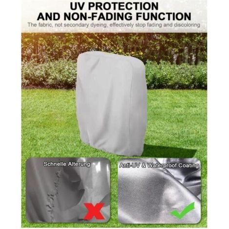 Housse de protection en Oxford 420D - Imperméable et résistant aux intempéries - Dimensions 71x110 cm (1/4)