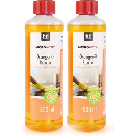 2x 500 ml Microactiv® Orangenöl Reiniger Konzentrat (1/5)