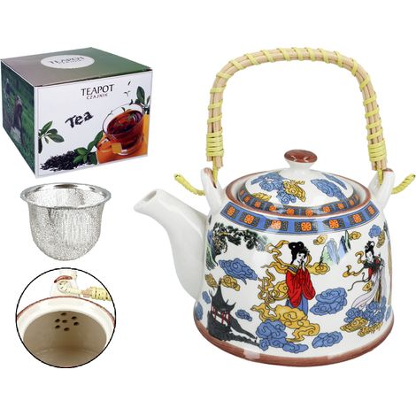 Bollitore in ceramica con infusore