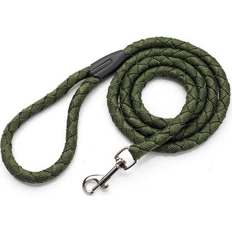 Let Dog Rope,Let for Dog,Let of Rope Durable in A Bracket of Tensile Solid,Wires Translucent Reflective for Small Dog Means Large(green)- (1/5)