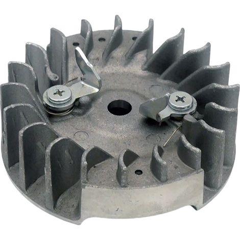 Compatible with the Husqvarna 450 445 chainsaw flywheel/magnet assembly, magnet rotor, fan starter ring gear, engine parts.--DTEKGAZ