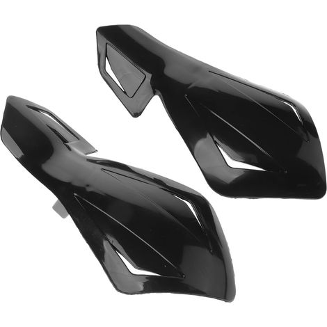 Protège-mains Protection Guidon en Plastique Moto Noir, 2 Pièces, Résistant au Vent pour Motos Tout Usage et Vélos Électriques (1/5)