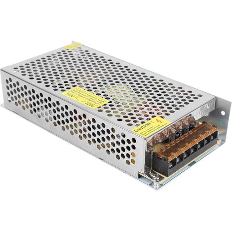 LED-Netzteil-Schaltertreiber mit Lampentransformator 100W-500W AC 110/220V auf DC 12V (12V12,5A (150W)) (1/5)