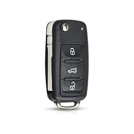 Replacement Folding Car Key Shell for VW Volkswagen Golf Mk6 T1guan Polo Passat CC Seat Skoda Octavia 3 Buttons LOY