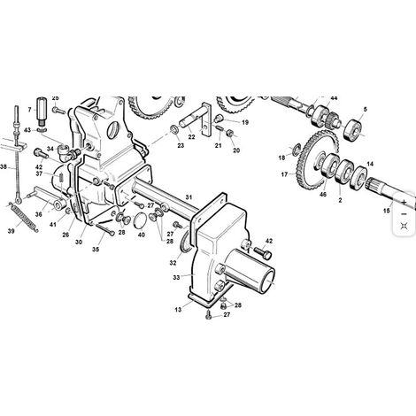 ORIGINAL KUBOTA GIANNI FERRARI 95303170010 MEDIA CAJA DERECHA