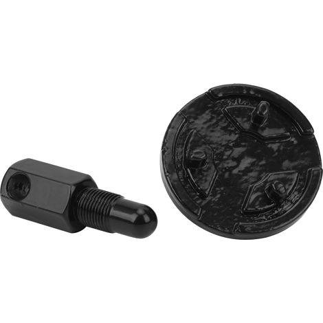 Outil de démontage du volant moteur d'embrayage de tronçonneuse avec butée de piston de 14 mm  outil d'expansion d'embrayage (1/5)
