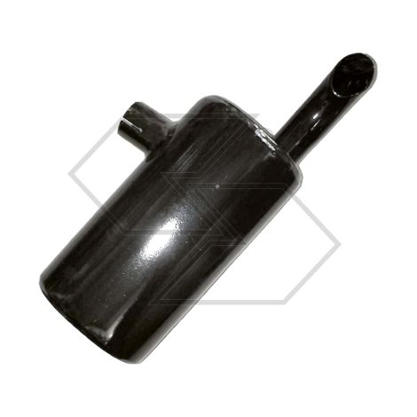 Silencieux peint pour tracteur agricole FIAT 65-66-90 SÉRIE VIGNETO