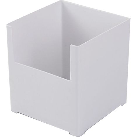 Boîte de rangement cuisine plastique, tiroir avant ouvert, organiseur maquillage bureau, boîte de stockage dessus de table (1/5)