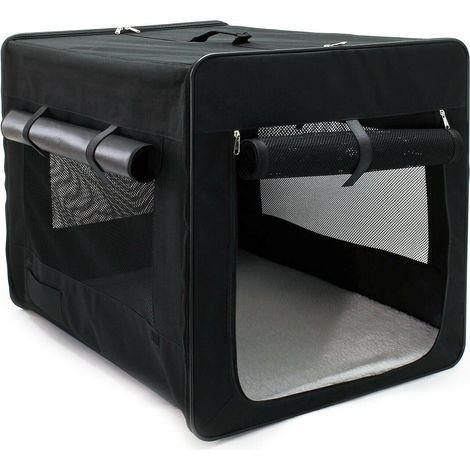 Jaula de transporte plegable 76 cm caja para perros y gatos caja para coche 160002222