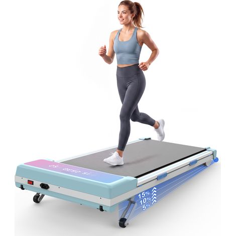 Walking Laufbänder, Laufband Für Zuhause mit 15% Automatischer Steigung, Max 150KG, Leiser Motor, Laufband Schreibtisch für den Heim- und Bürogebrauch, Geräuscharme Laufbänder, Fernbedienung (1/5)