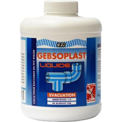 Gebsoplast liquide Colle pour PVC Boite 1000 ml (1/3)